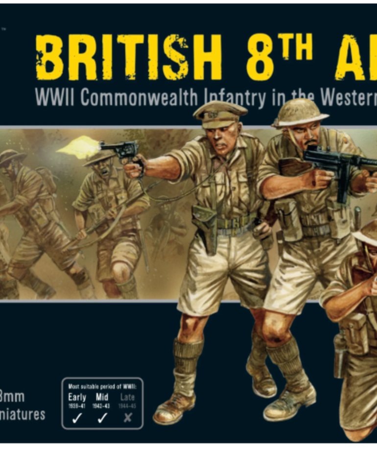 Warlord Games Bolt Action: British 8th Army Commonwealth Infantry