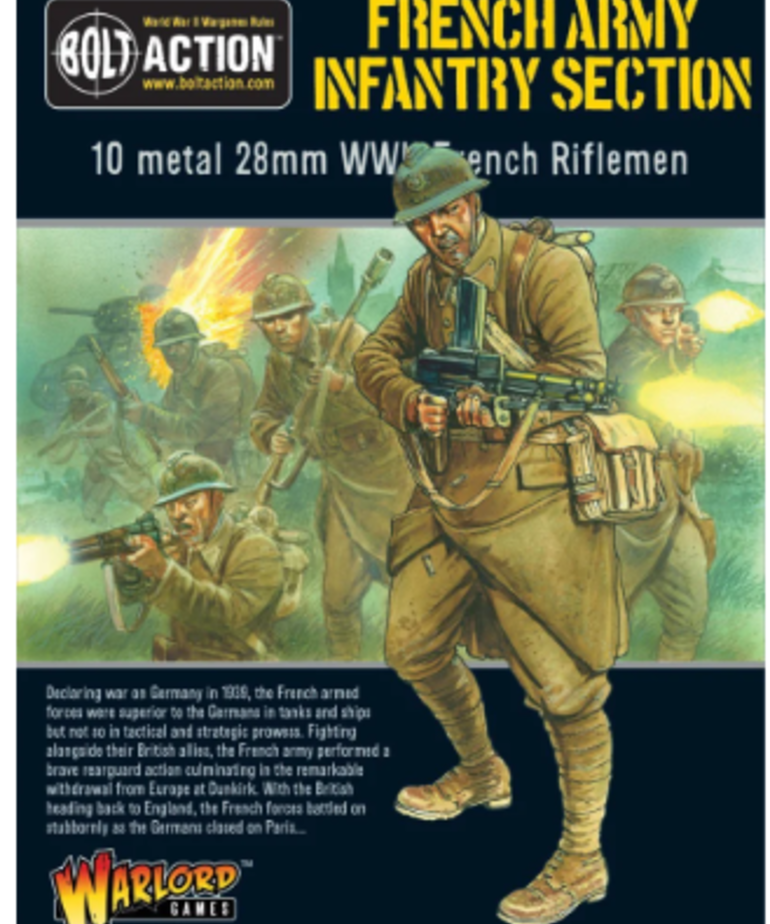 Warlord Games Bolt Action: French Army Infantry Section