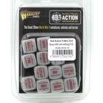 Warlord Games Bolt Action: Orders Dice Grey with Red Writing