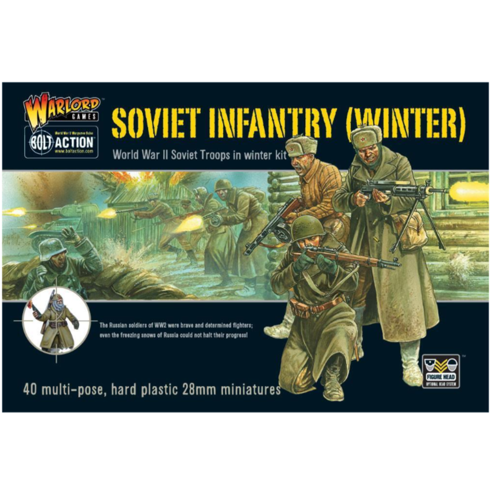 Warlord Games Bolt Action: WGB Soviet Infantry (Winter)
