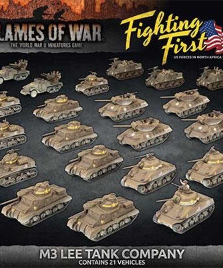 Flames of War Flames of War: American: M3 Lee Tank Company