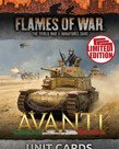 Flames of War Flames of War: Italian: Avanti Unit Cards