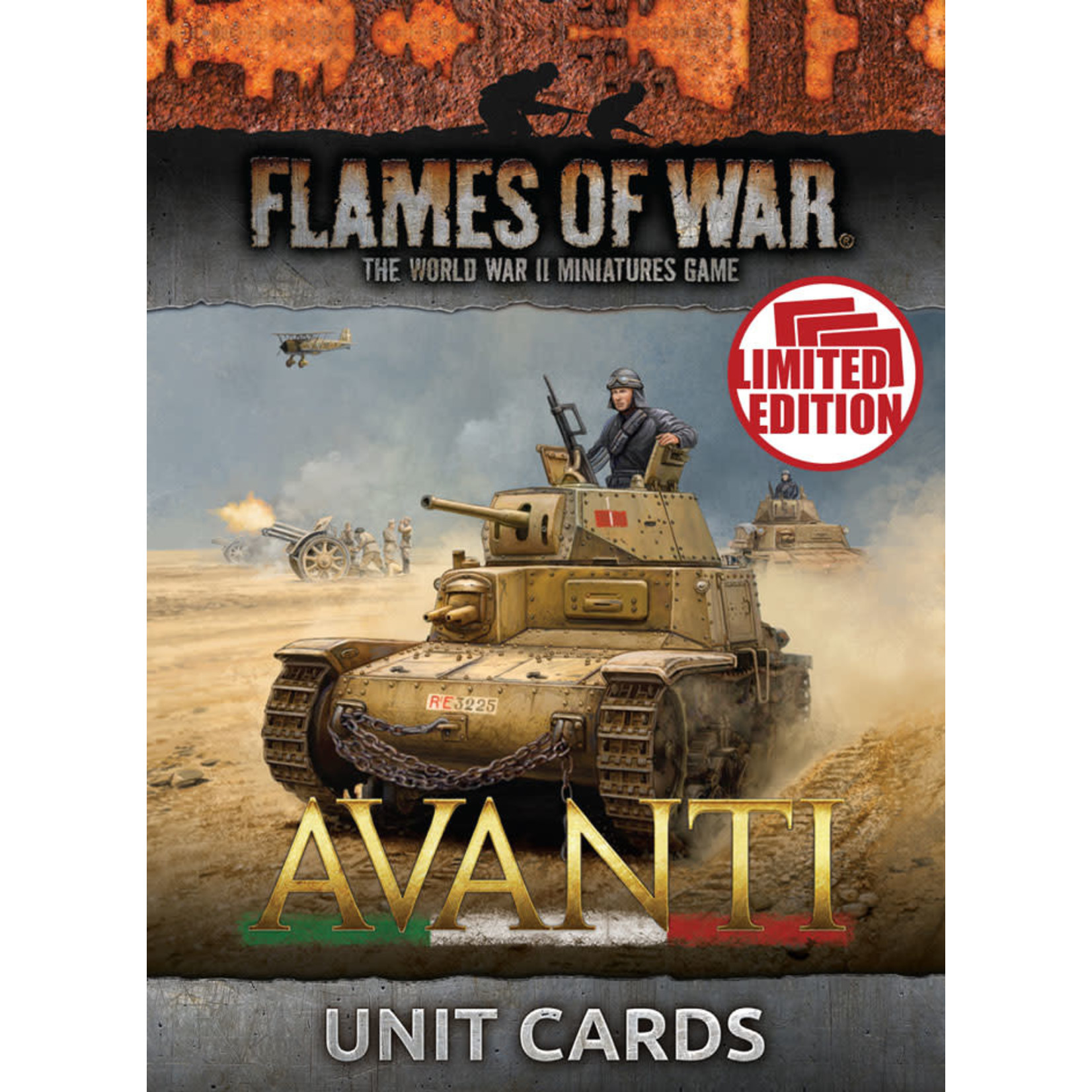 Flames of War Flames of War: Italian: Avanti Unit Cards