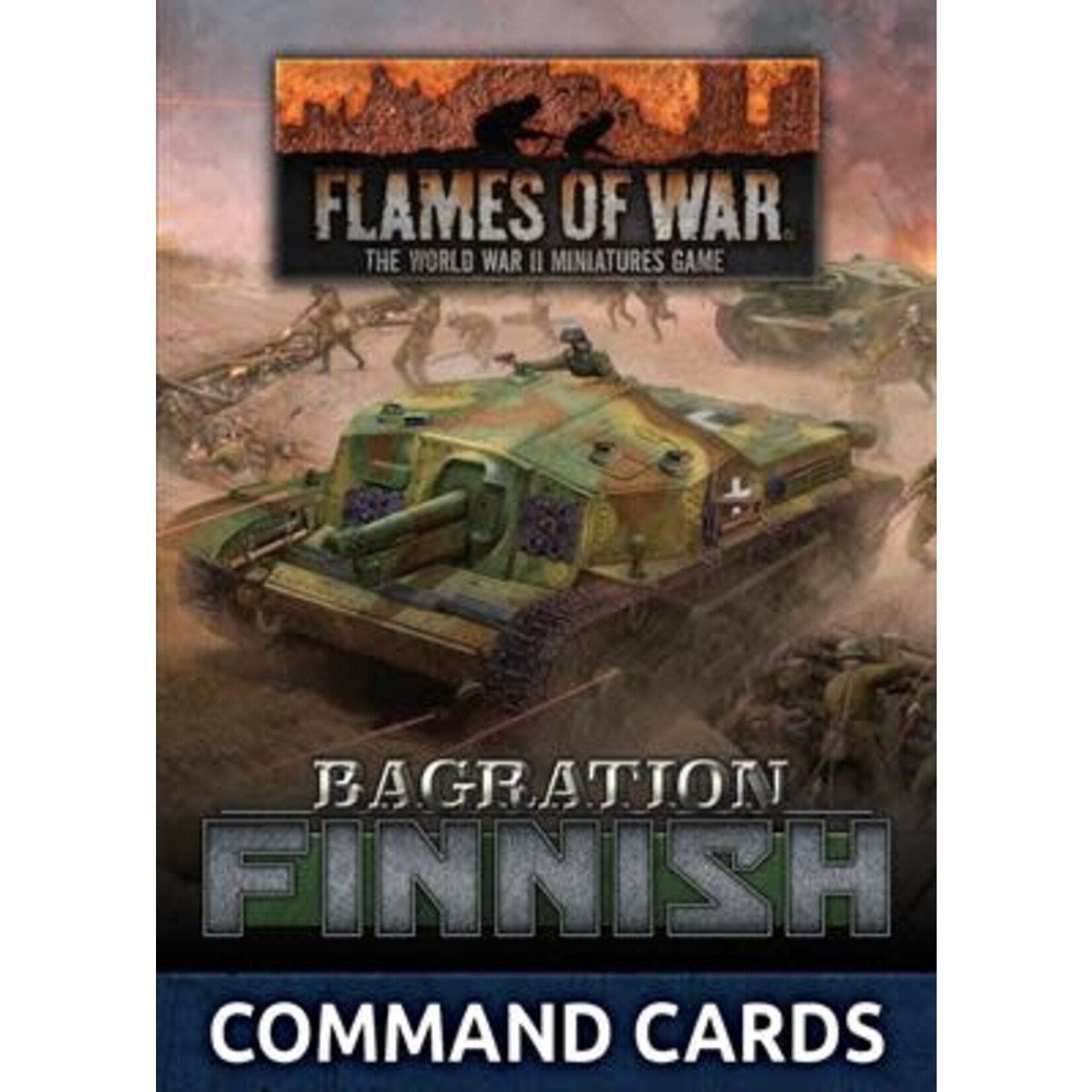 Flames of War Flames of War: Axis Allies: Bagration: Finnish Command Cards