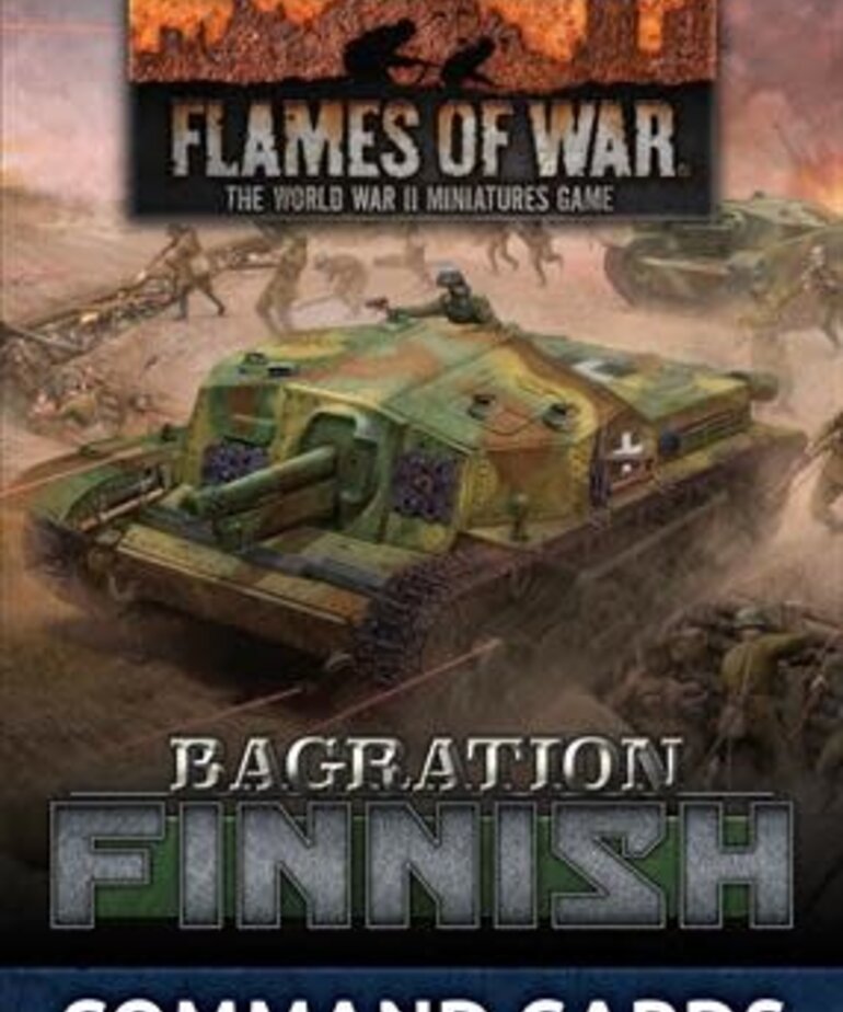 Flames of War Flames of War: Axis Allies: Bagration: Finnish Command Cards