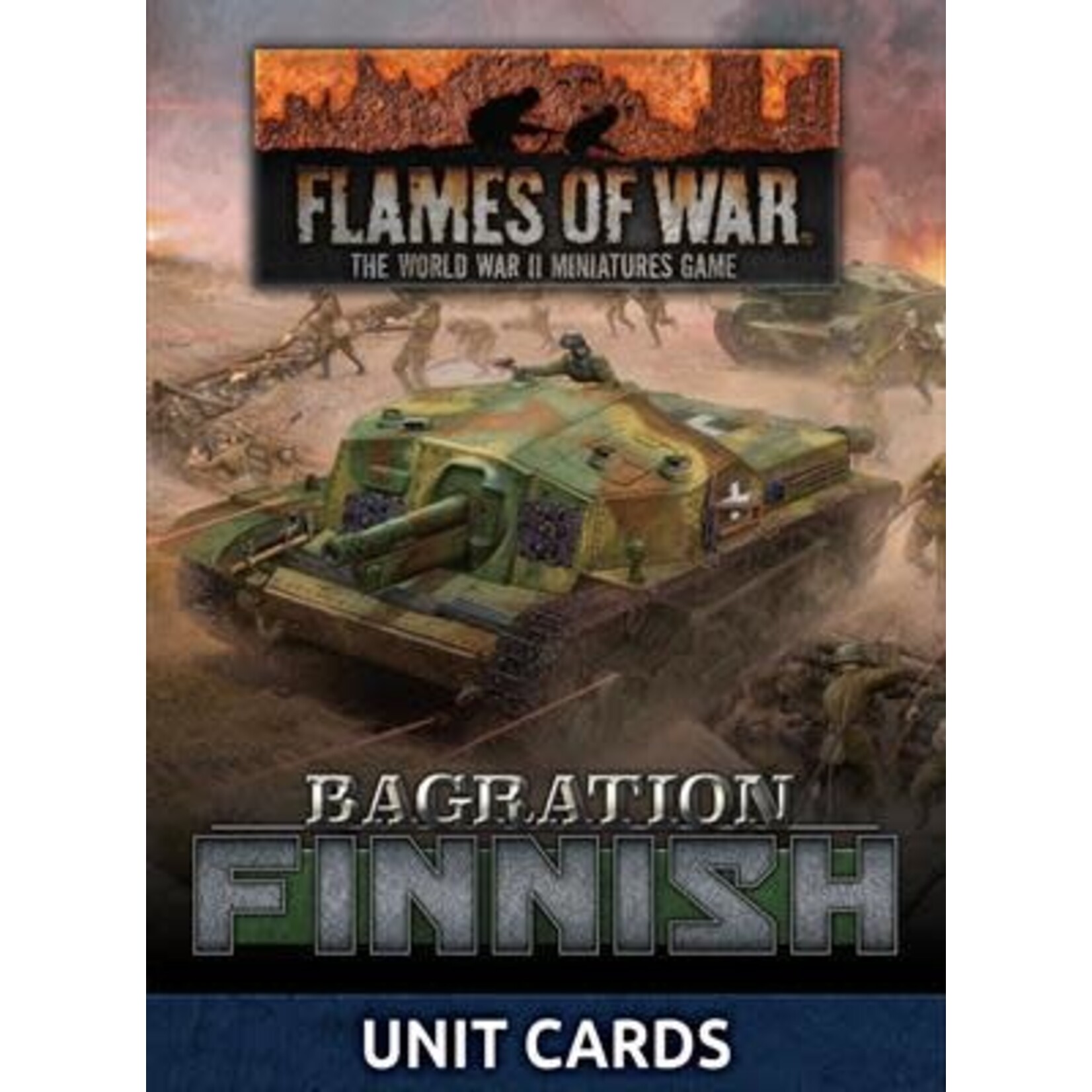 Flames of War Flames of War: Axis Allies: Bagration: Finnish Unit Cards