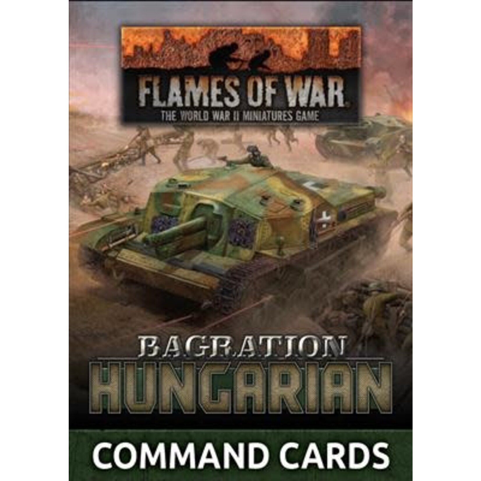 Flames of War Flames of War: Axis Allies: Bagration: Hungarian Command Cards