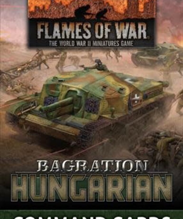 Flames of War Flames of War: Axis Allies: Bagration: Hungarian Command Cards