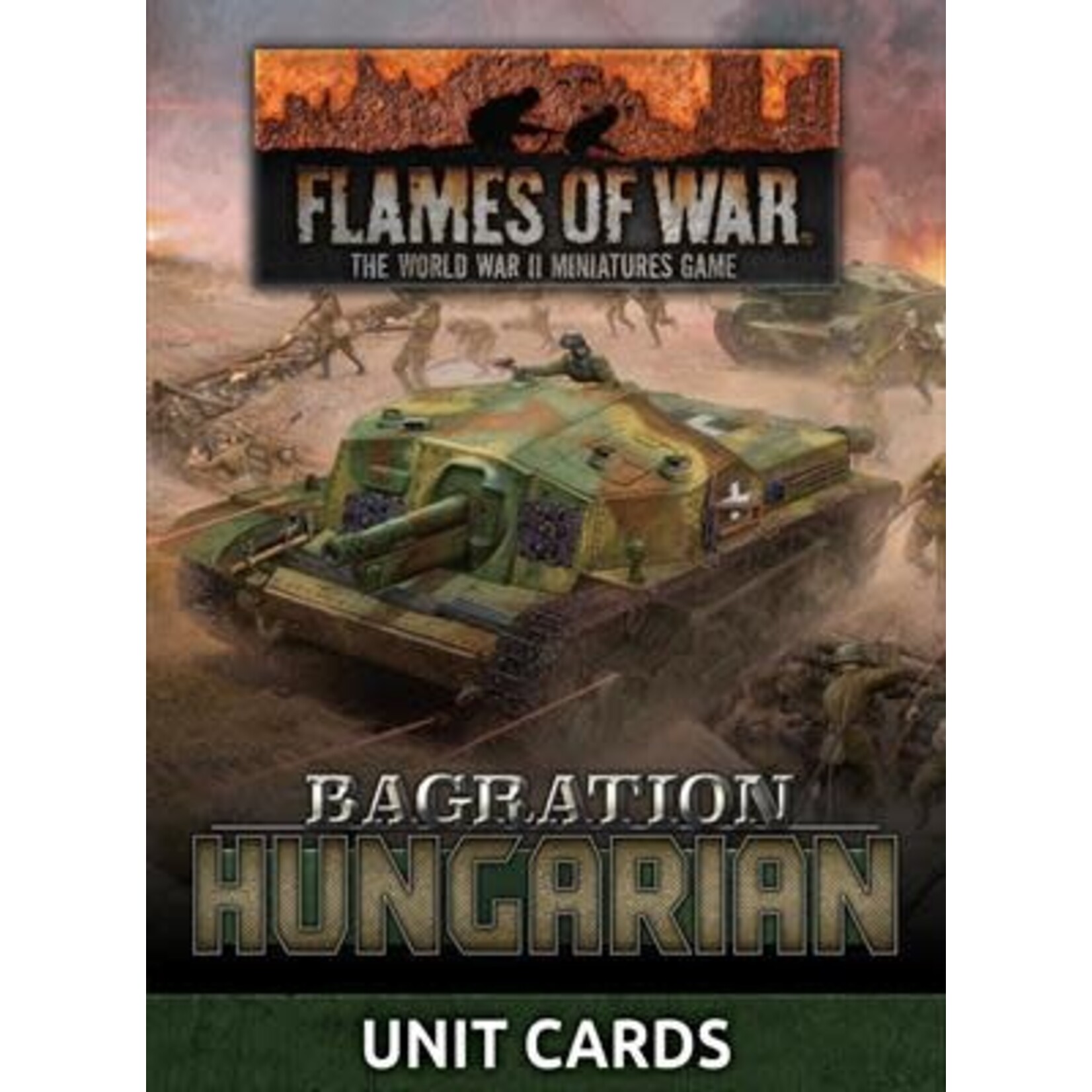 Flames of War Flames of War: Axis Allies: Bagration: Hungarian Unit Cards