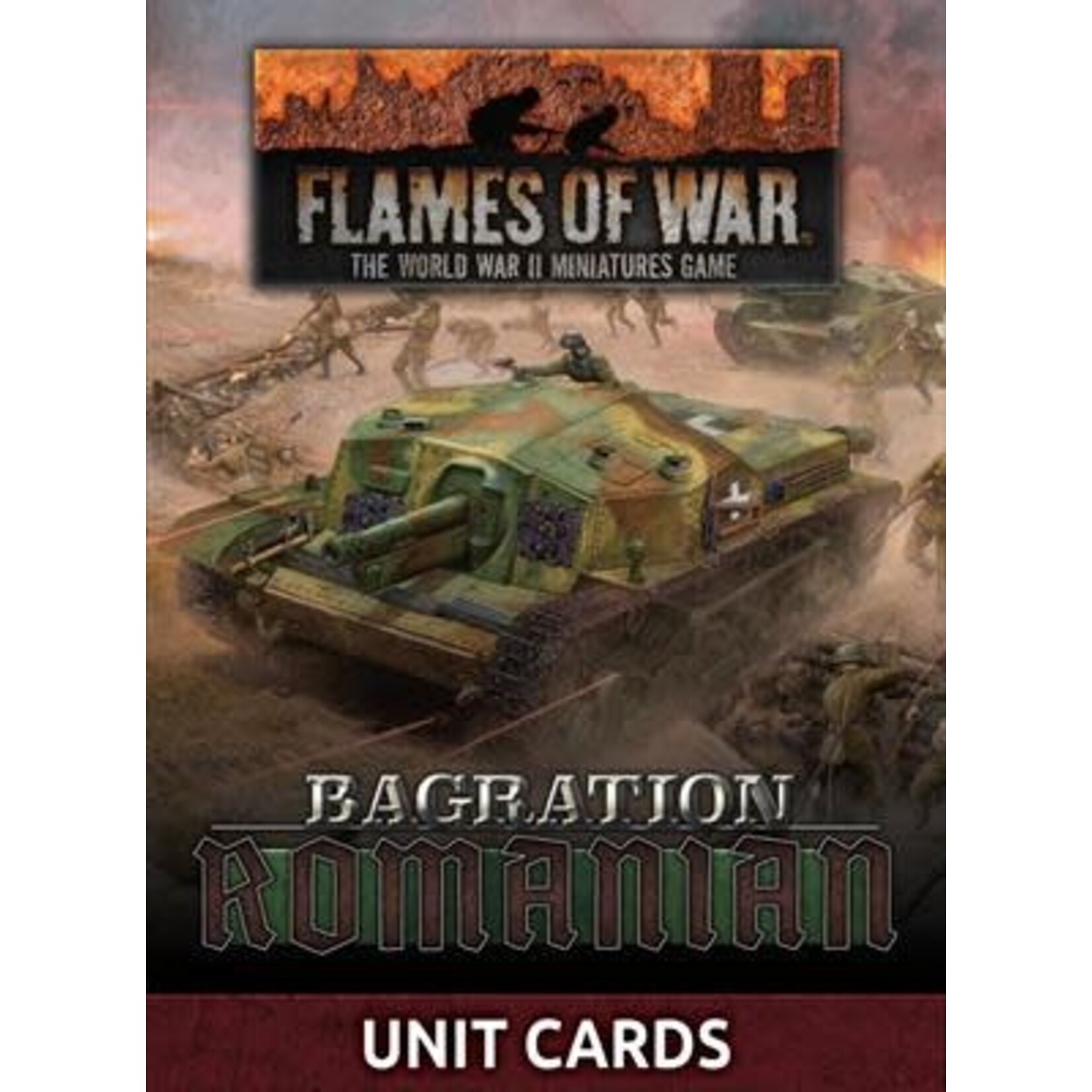 Flames of War Flames of War: Axis Allies: Bagration: Romanian Unit Cards