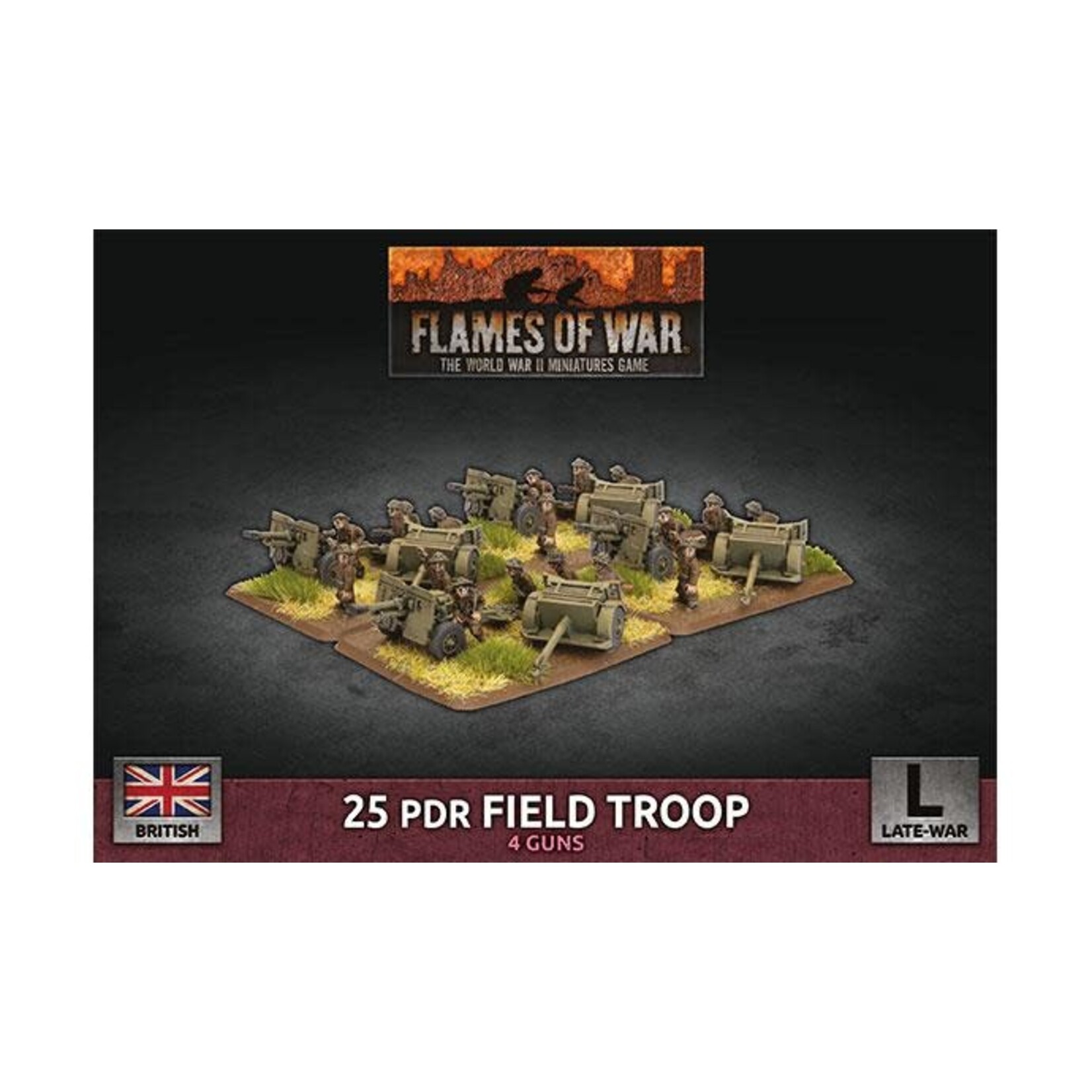 Flames of War Flames of War: British: 25 PDR Field Troop