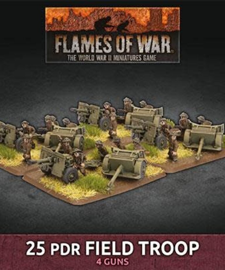 Flames of War Flames of War: British: 25 PDR Field Troop