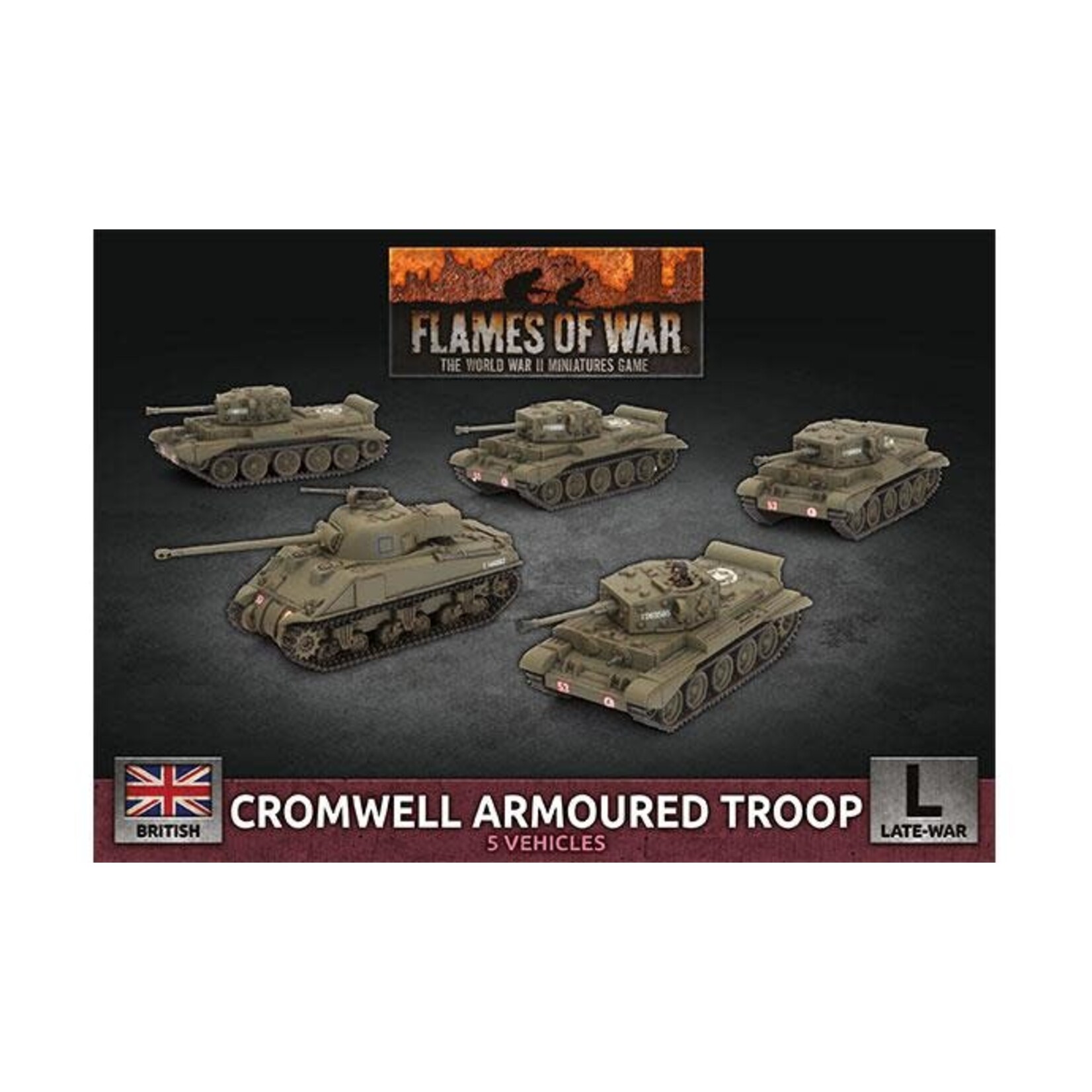 Flames of War Flames of War British Cromwell Armoured Troop