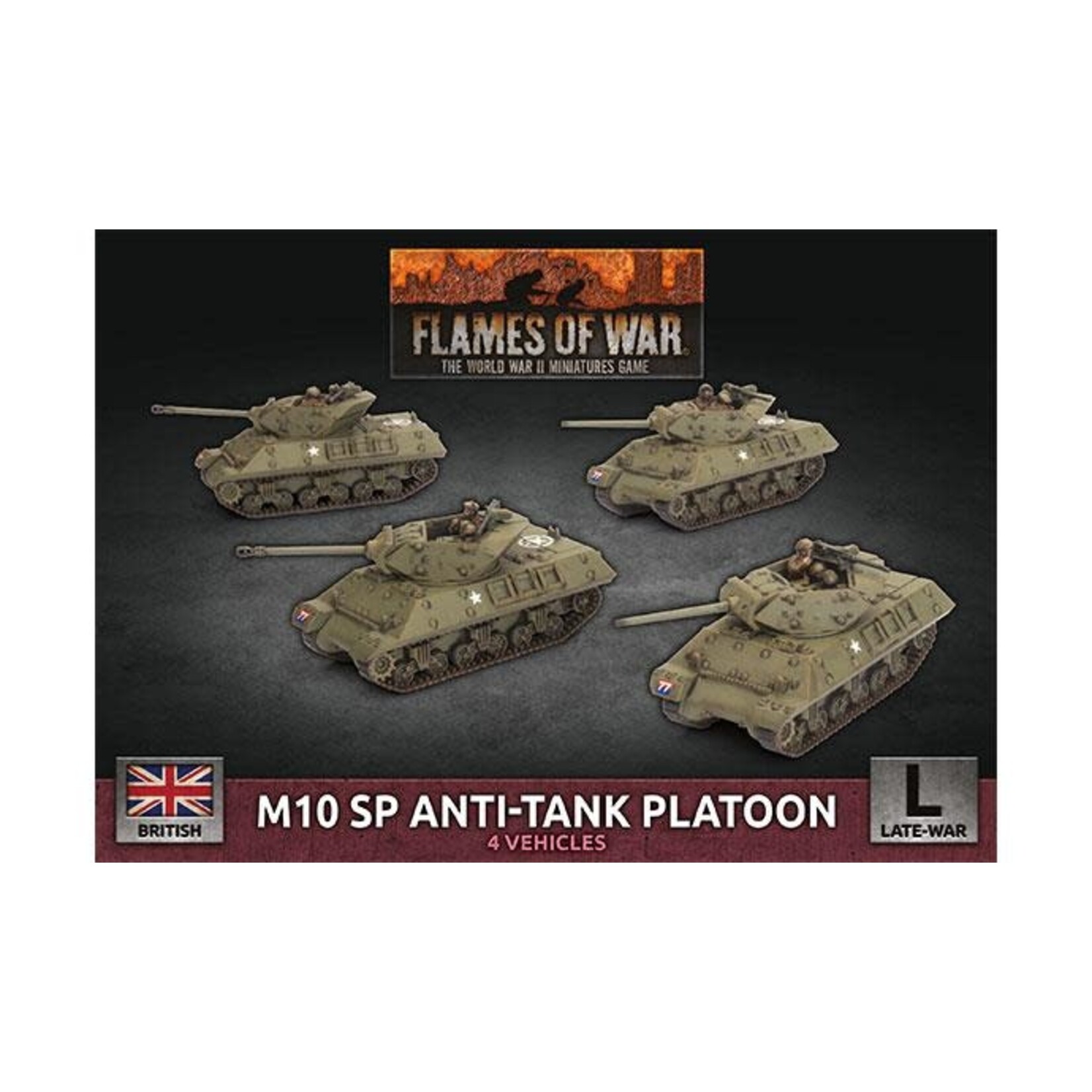 Flames of War Flames of War: British: M10 SP Anti-Tank Platoon