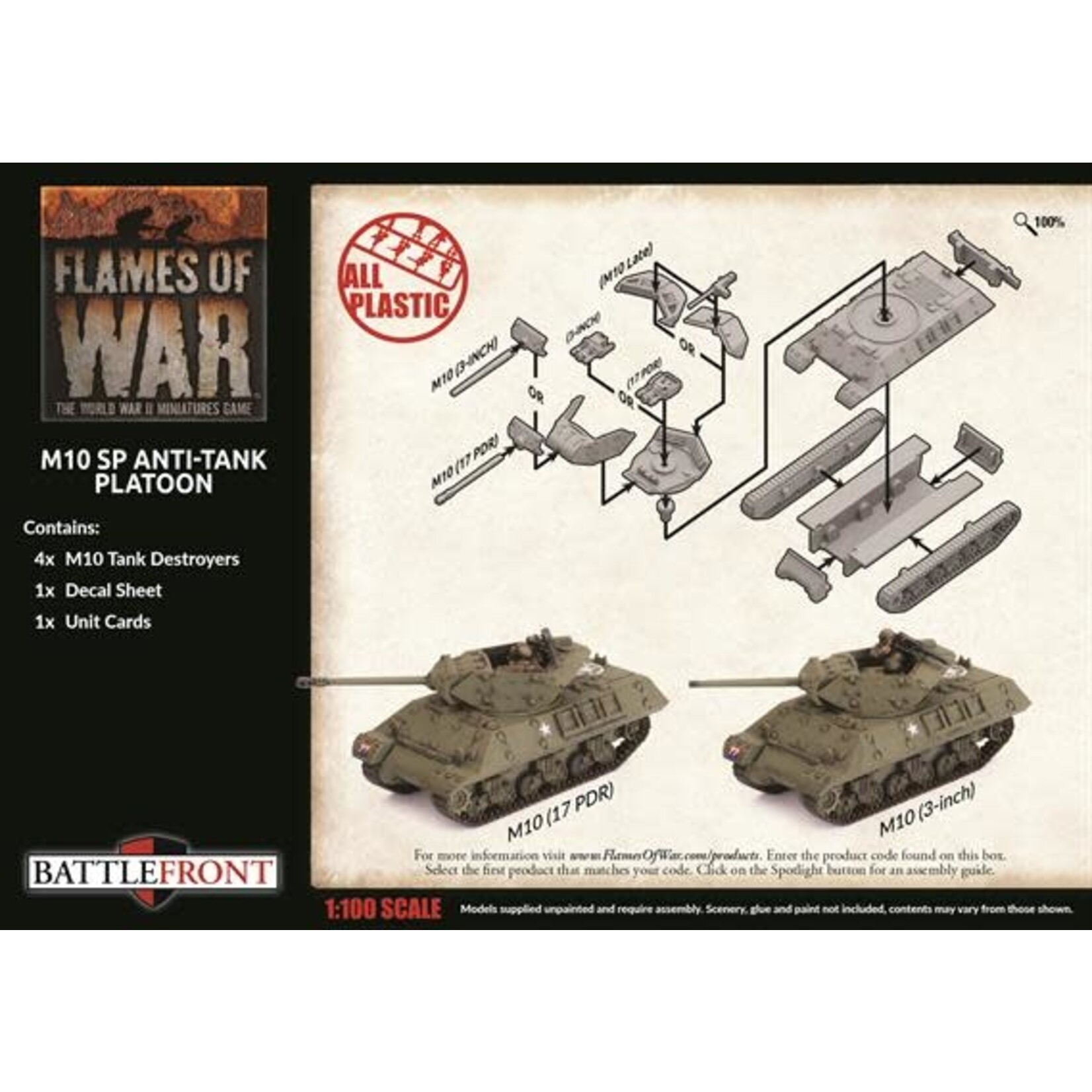 Flames of War Flames of War: British: M10 SP Anti-Tank Platoon