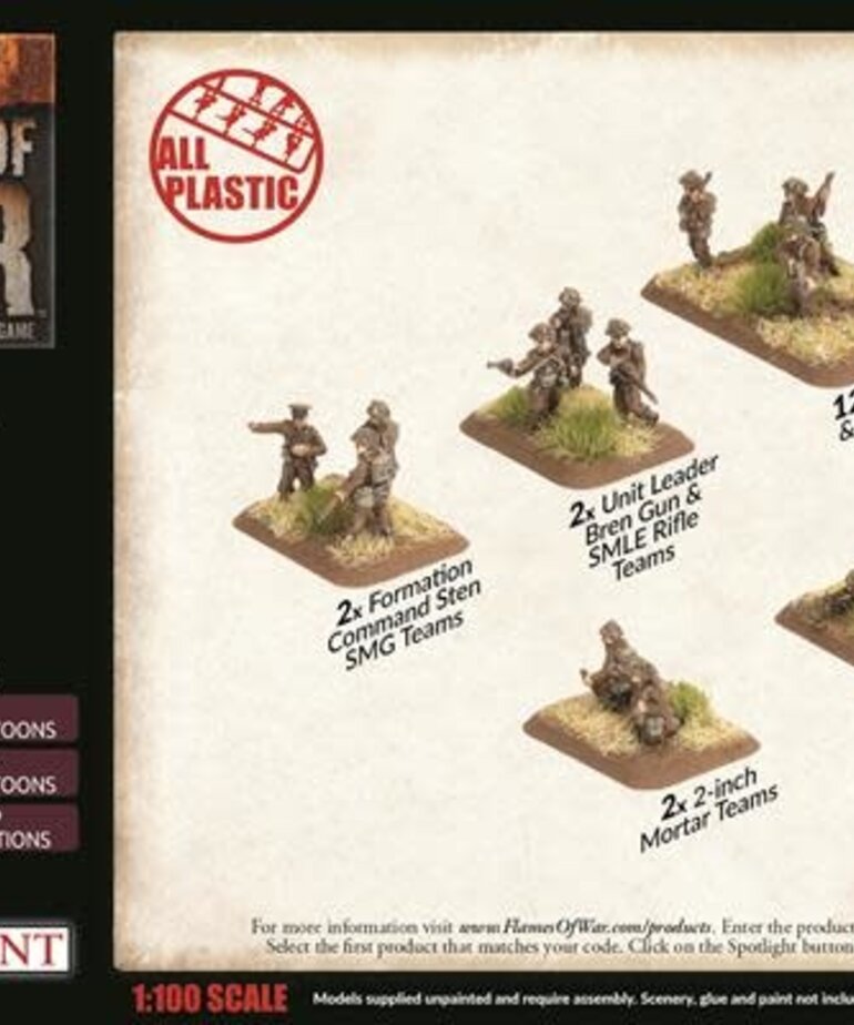 Flames of War Flames of War: British: Rifle Company
