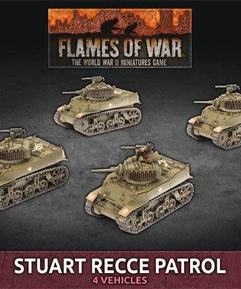 Flames of War Flames of War: British: Stuart Recce Patrol
