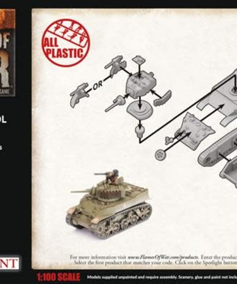 Flames of War Flames of War: British: Stuart Recce Patrol