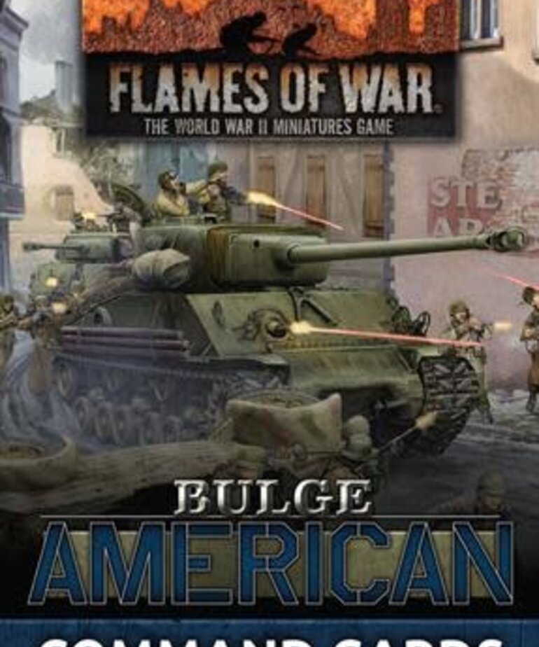 Flames of War Flames of War: American: Bulge Command Cards