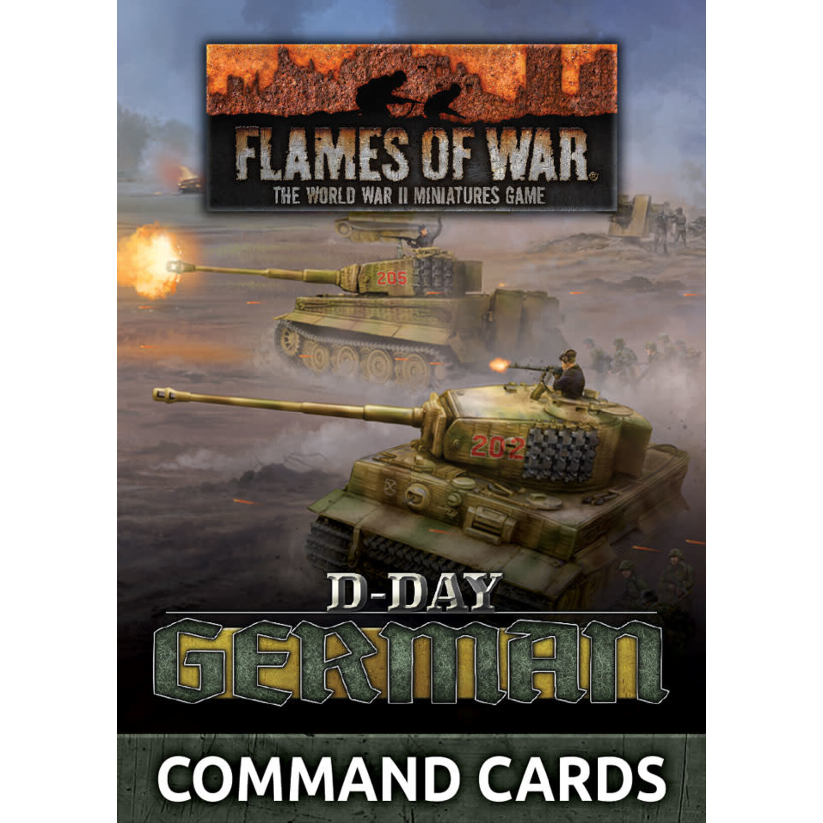 Flames of War Flames of War: German: D-Day Command Cards