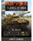 Flames of War Flames of War: German: D-Day Waffen SS Unit Cards