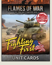 Flames of War Flames of War: American: Fighting First Unit Cards