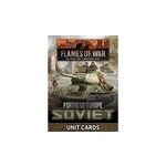 Flames of War Flames of War: Soviet: Fortress Europe Unit Cards