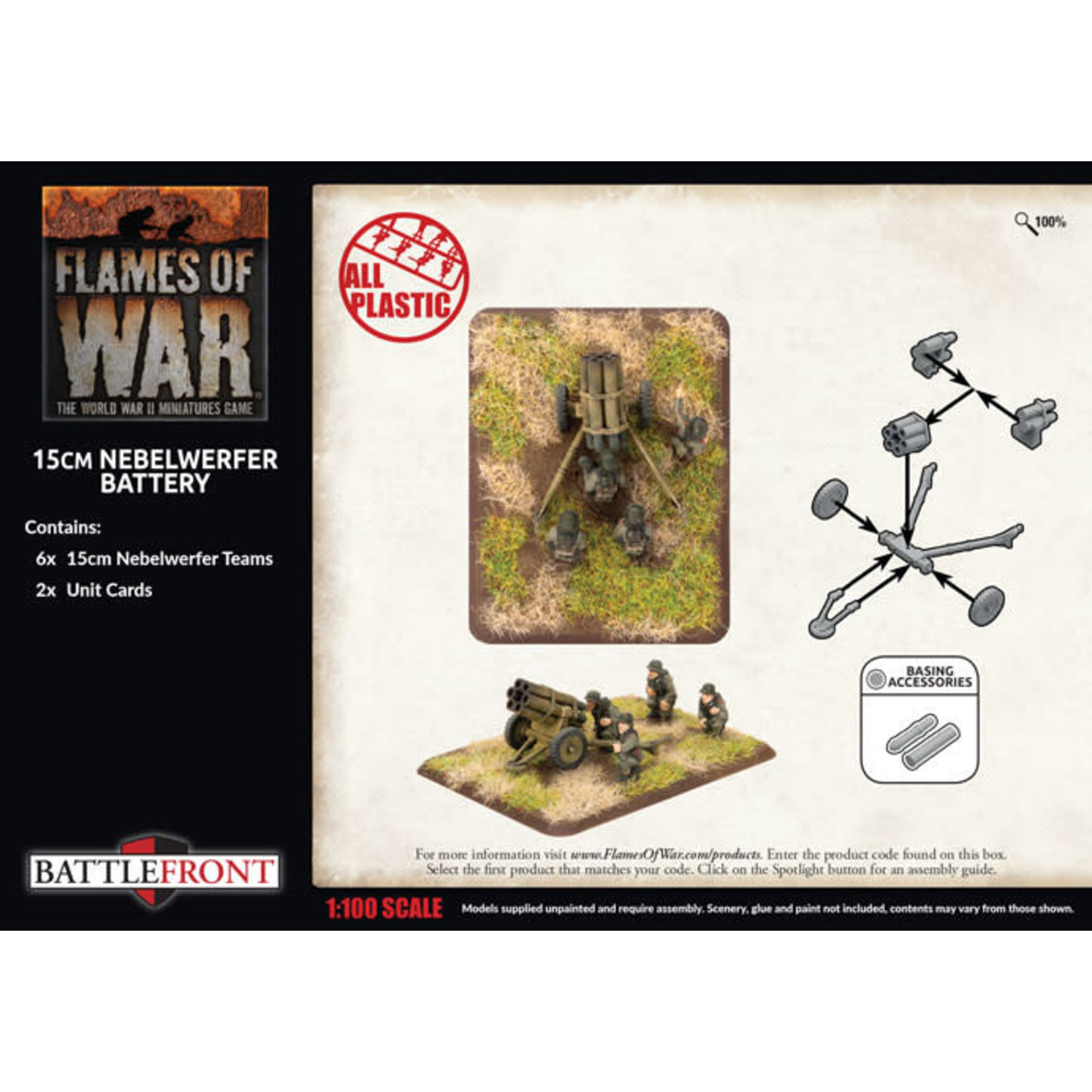 Flames of War Flames of War: German: 15cm Nebelwerfer Battery