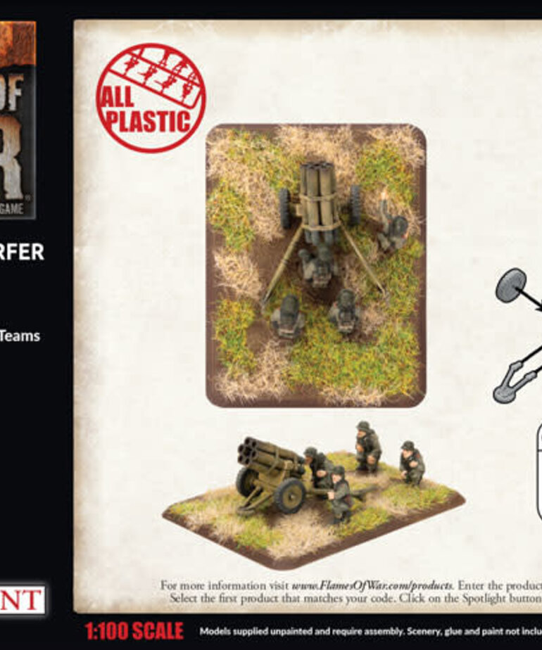 Flames of War Flames of War: German: 15cm Nebelwerfer Battery