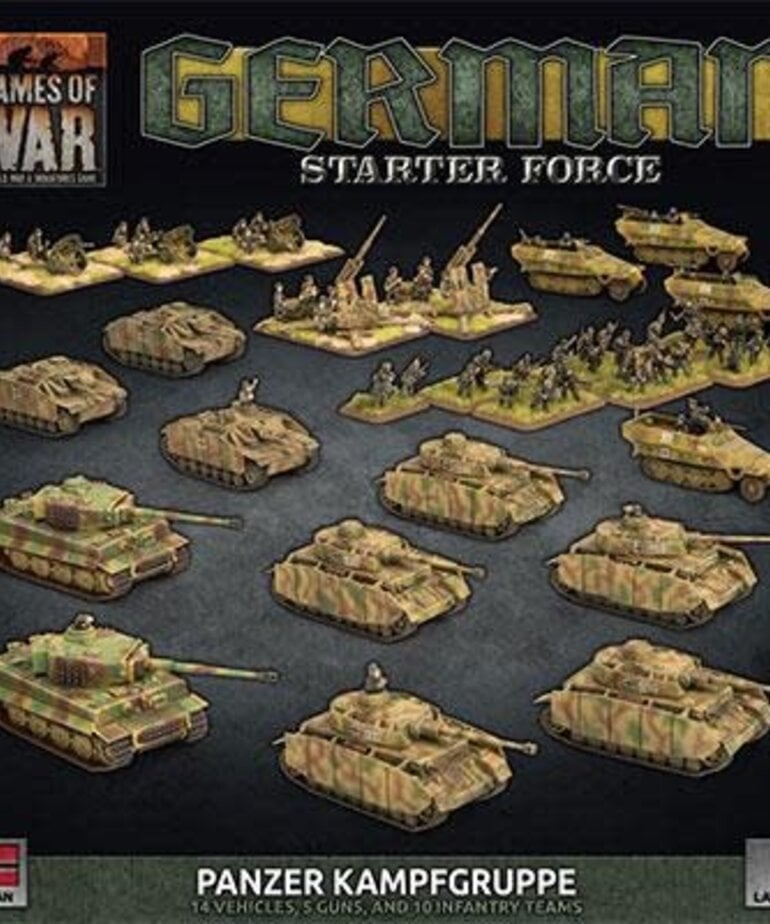 Flames of War Flames of War: German: Panzer Kampfgruppe