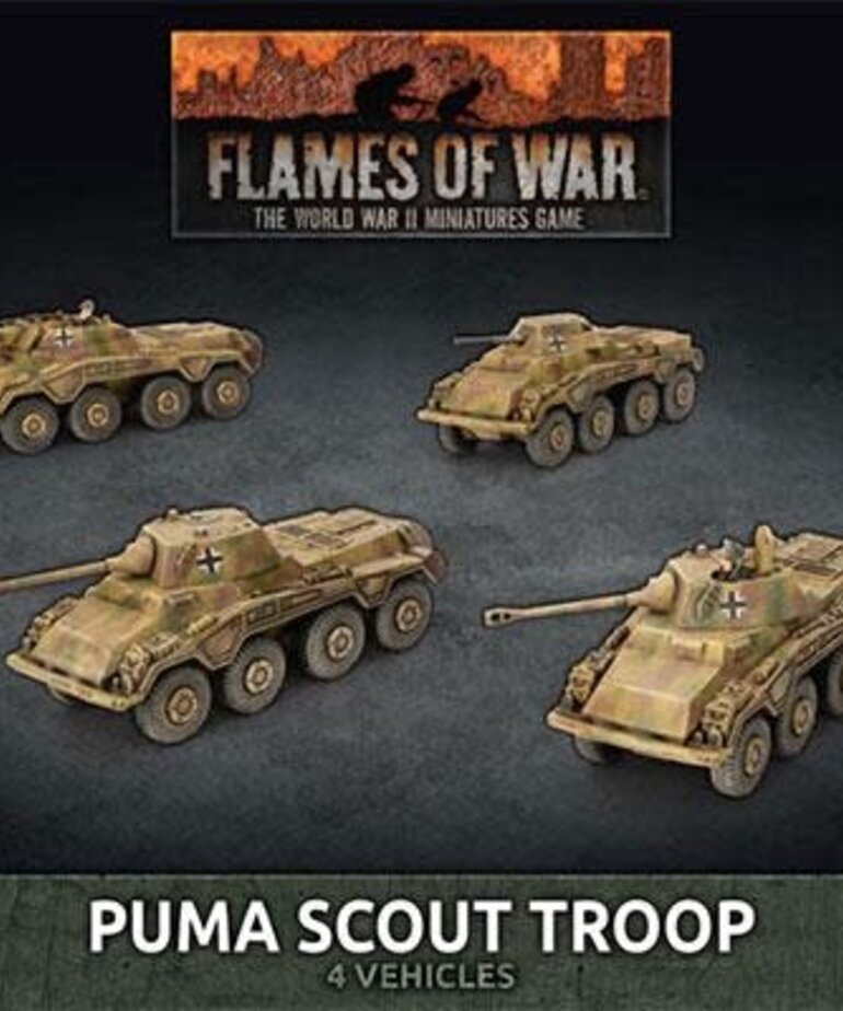 Flames of War Flames of War: German: Puma Scout Troop