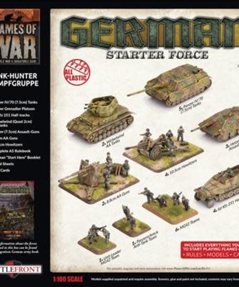 Flames of War Flames of War: German: Tank Hunter Kampfgruppe