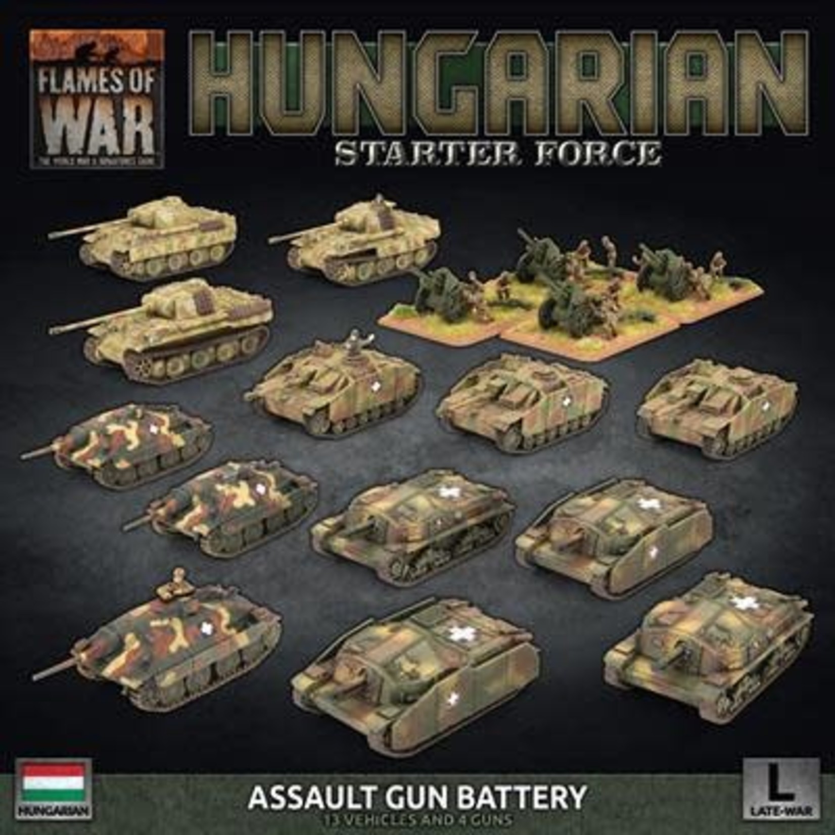 Flames of War Flames of War: Hungarian: Assault Gun Battery Box