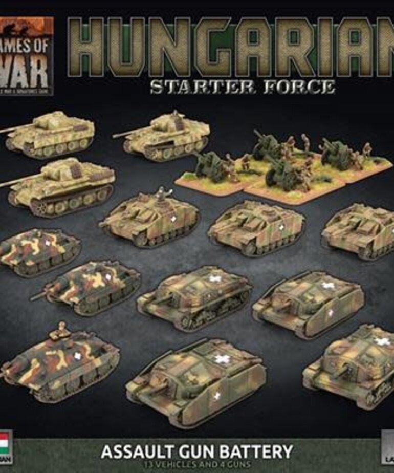 Flames of War Flames of War: Hungarian: Assault Gun Battery Box
