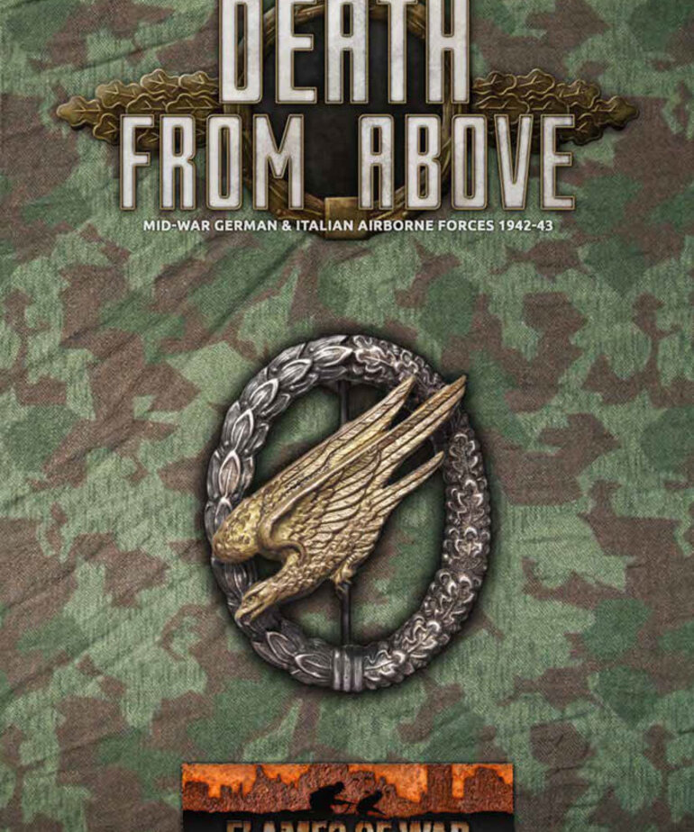 Flames of War Flames of War: Axis: Death From Above Pamphlet & Cards