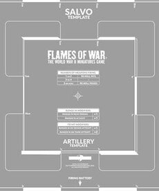 Flames of War Flames of War: Salvo Template