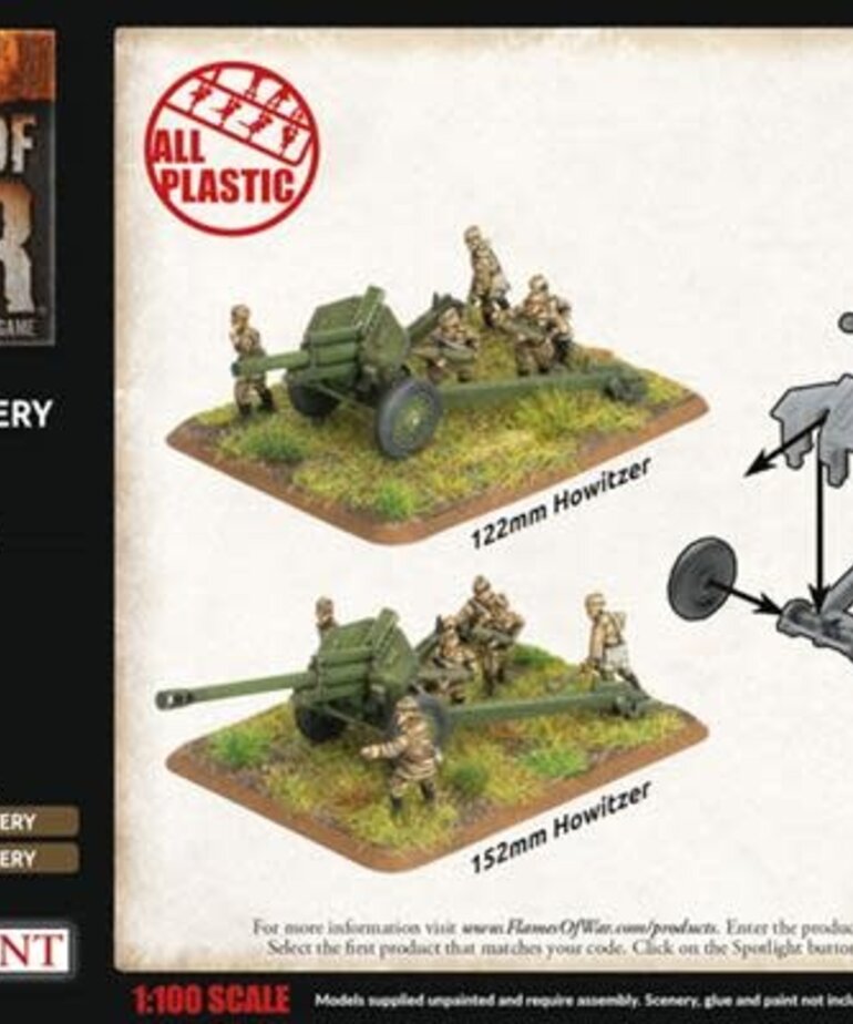 Flames of War Flames of War: Soviet: Heavy Artillery Battery