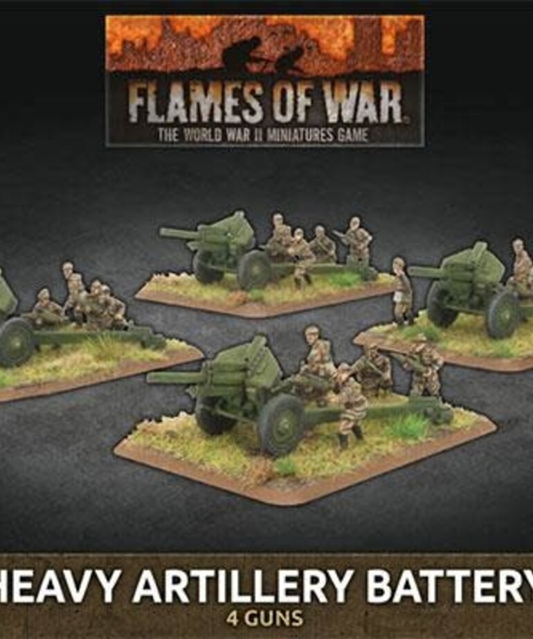 Flames of War Flames of War: Soviet: Heavy Artillery Battery