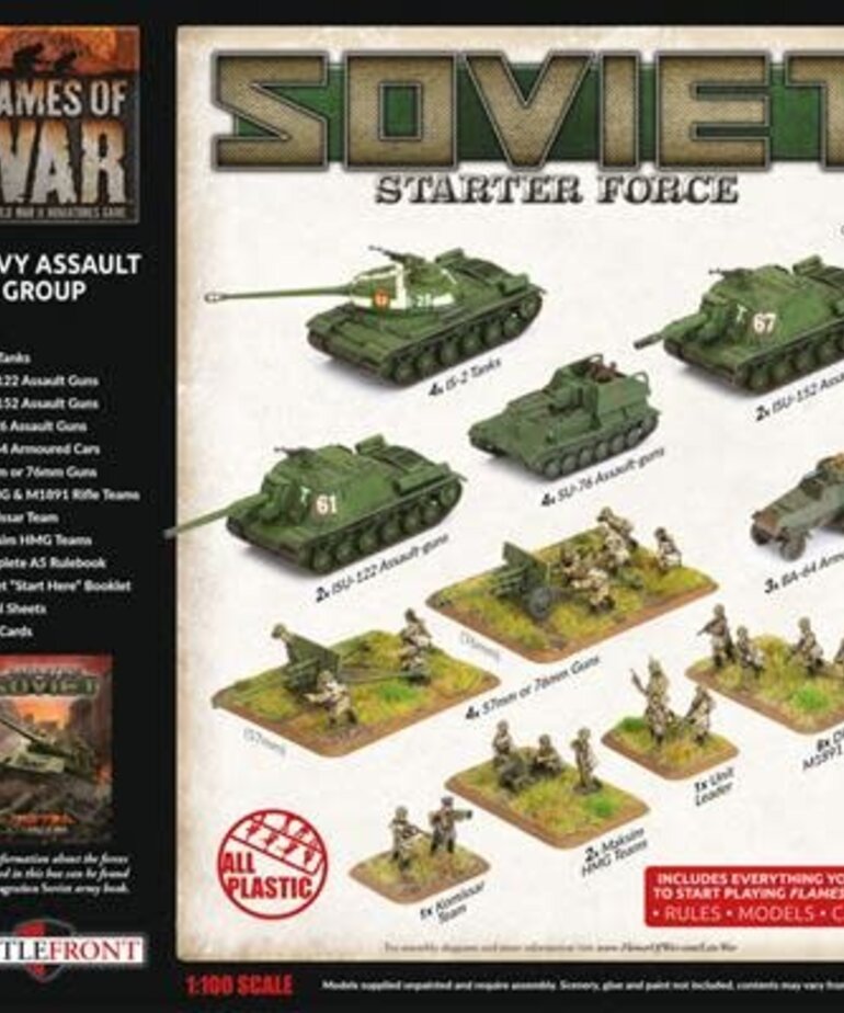 Flames of War Flames of War: Soviet: Heavy Assault Group