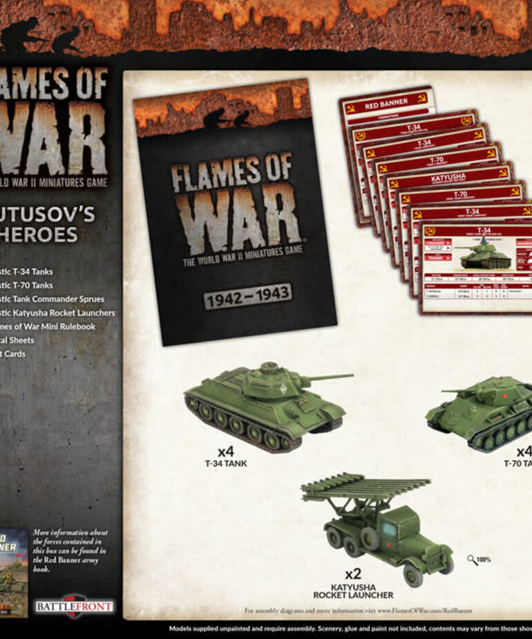 Flames of War Flames of War: Soviet: Kutsov's Heroes