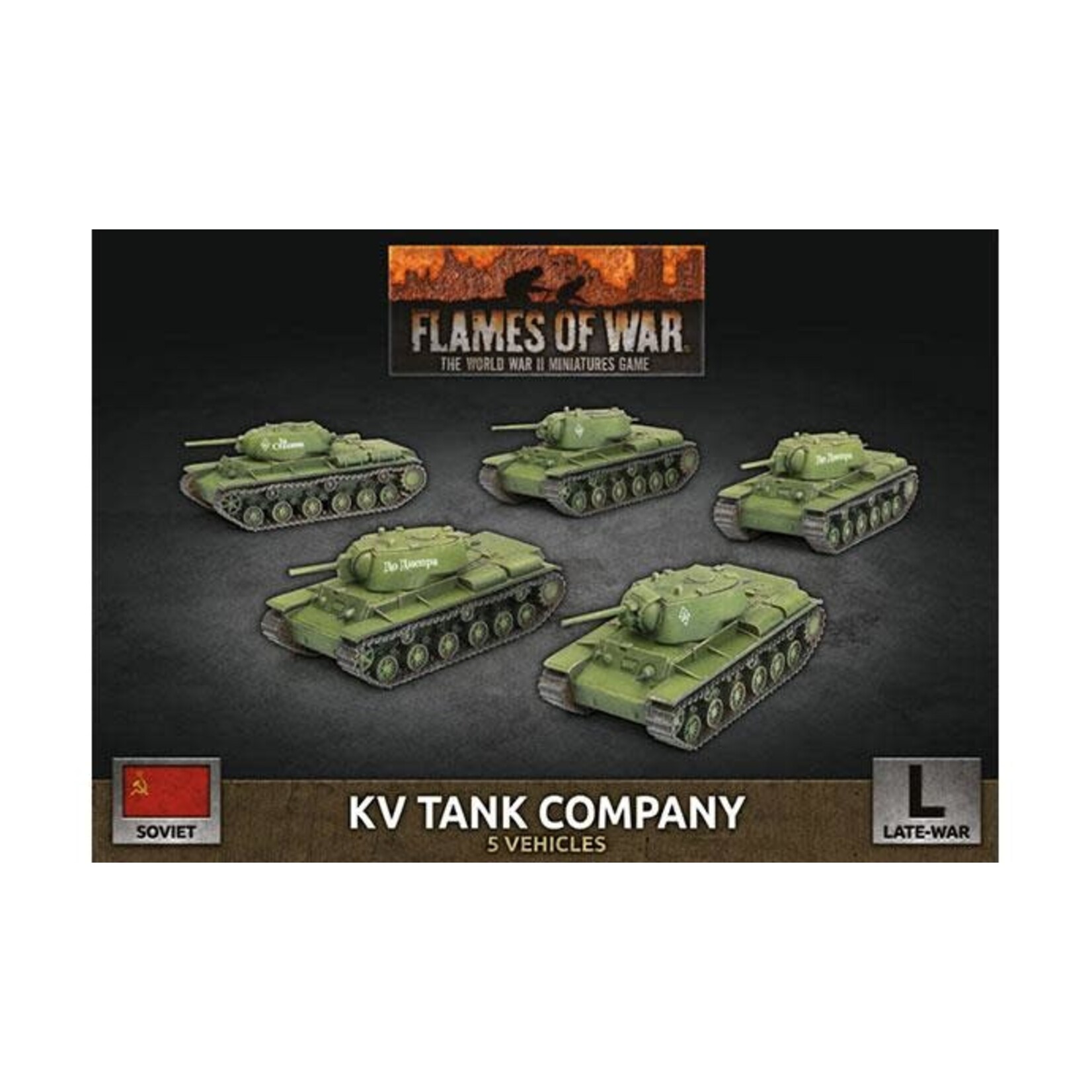 Flames of War Flames of War: Soviet: KV Tank Company
