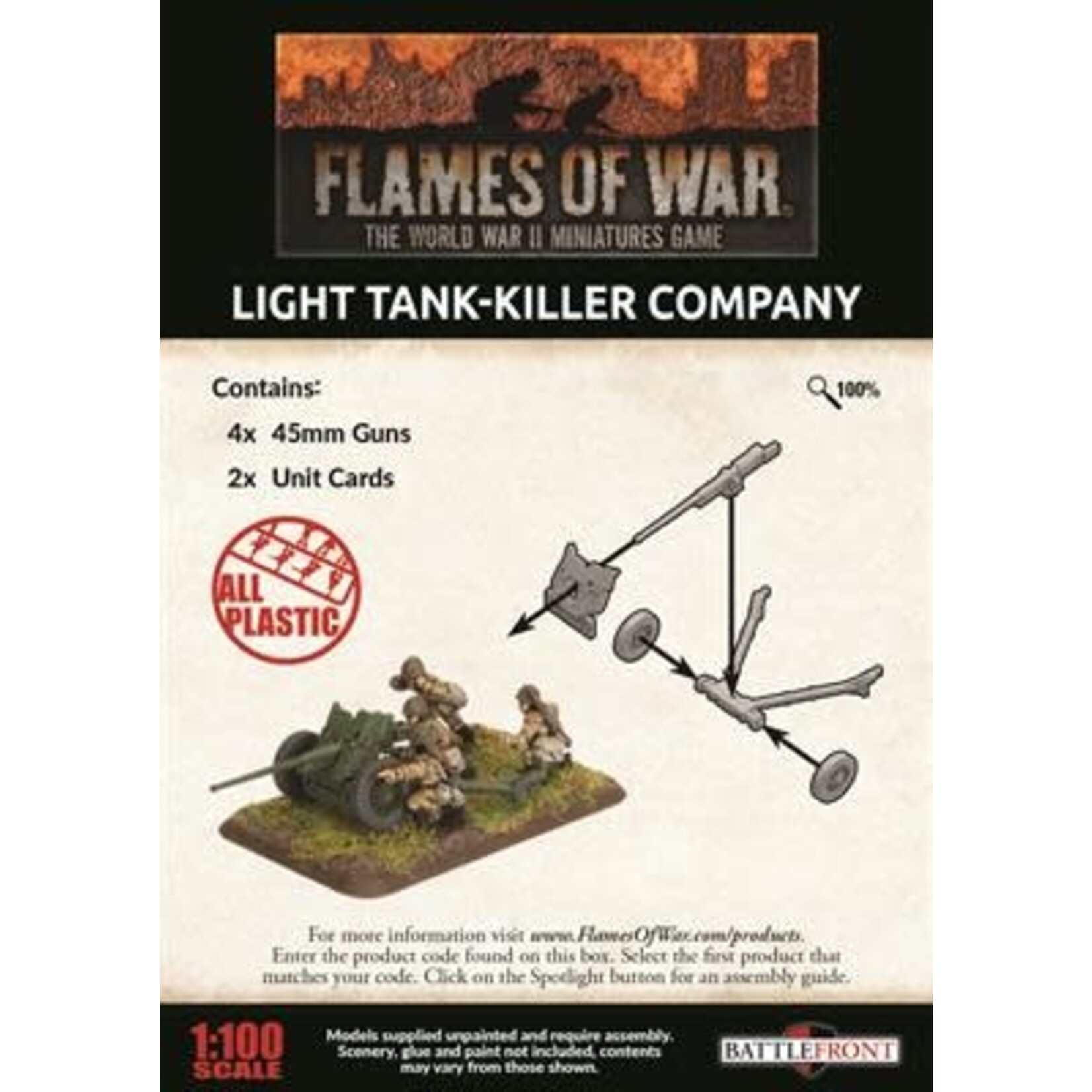 Flames of War Flames of War: Soviet: Light-Tank Killer Company