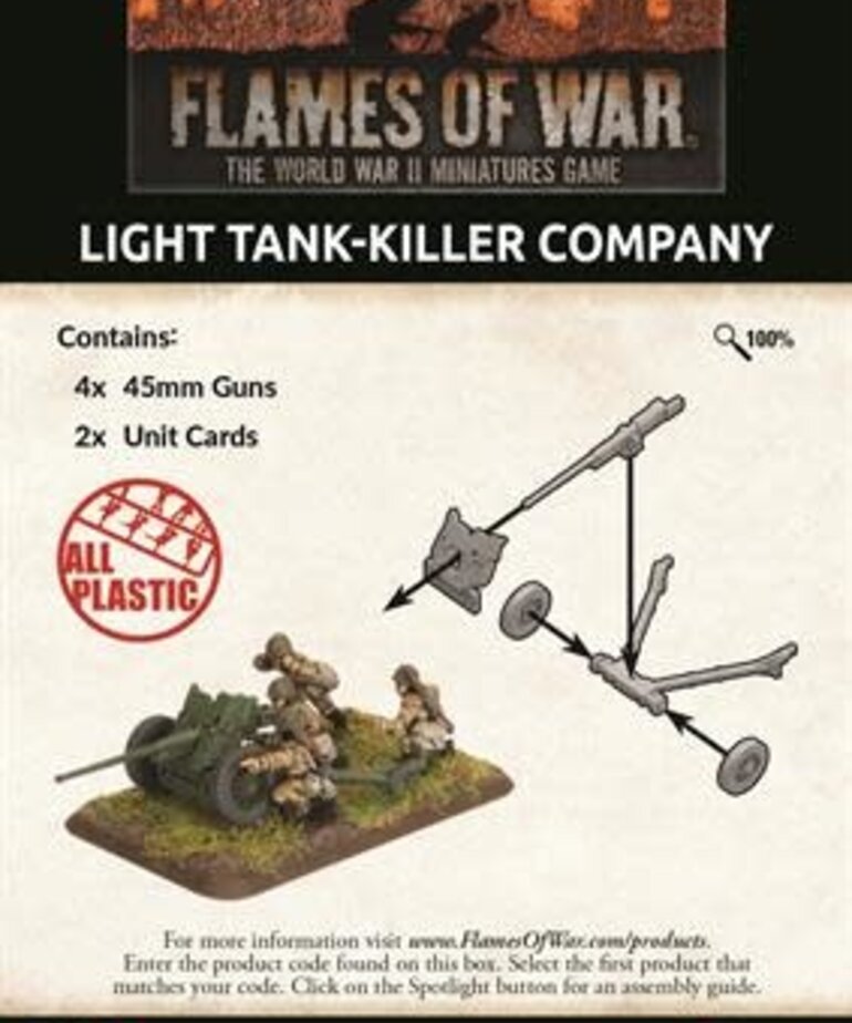 Flames of War Flames of War: Soviet: Light-Tank Killer Company