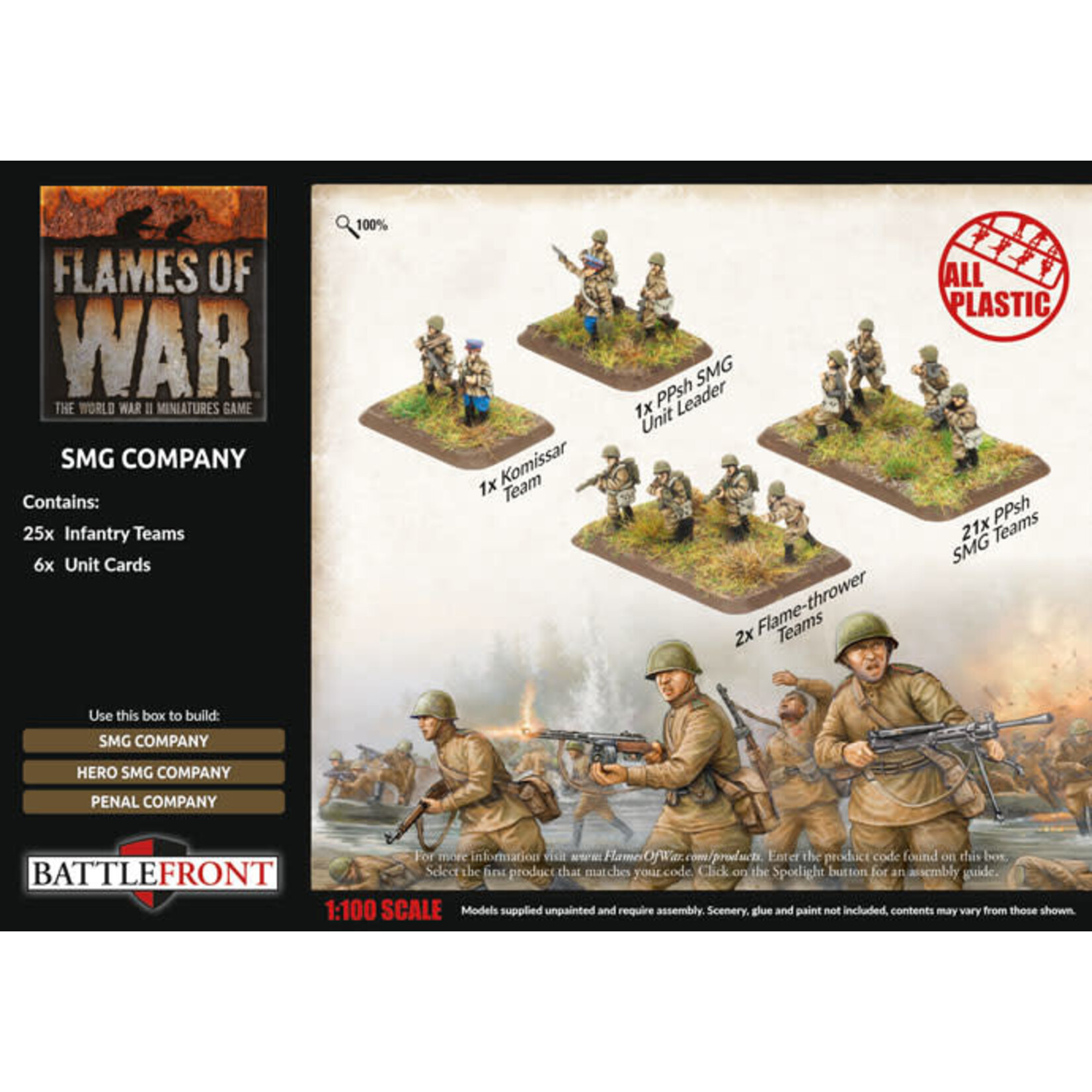 Flames of War Flames of War: Soviet: SMG Company