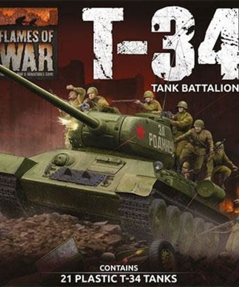 Flames of War Flames of War: Soviet: T-34 Tank Battalion