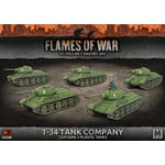 Flames of War Flames of War: Soviet: T-34 Tank Company