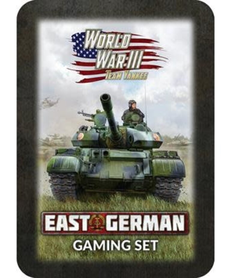 Team Yankee WW3: Team Yankee: Gaming Set Tin: East German