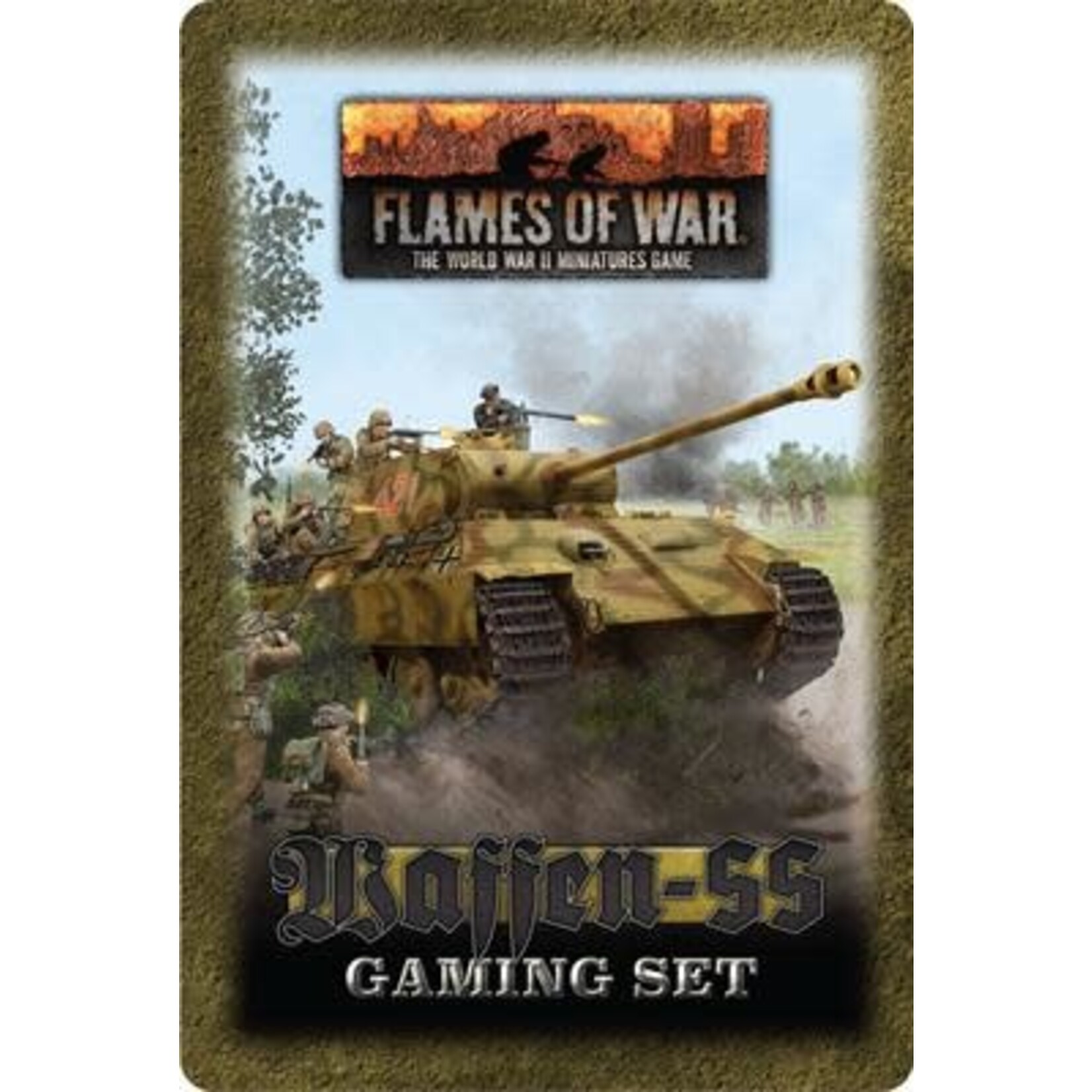 Flames of War Flames of War: Gaming Set Tin: German Waffen SS