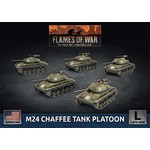 Flames of War Flames of War: American: M24 Chaffee Tank Platoon