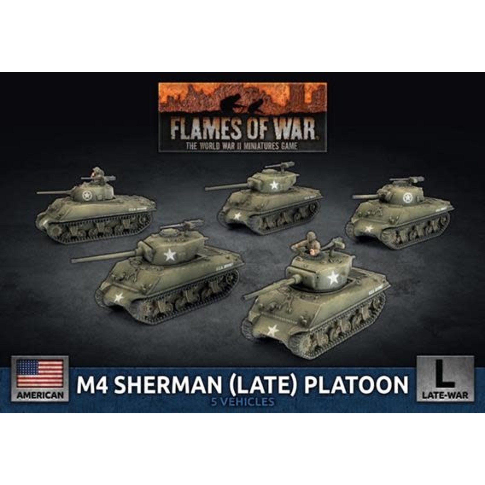 Flames of War Flames of War: American: M4 Sherman (Late) Platoon